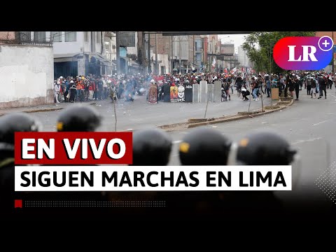 Protestas EN VIVO: siguen las marchas en Lima | #EnDirectoLR