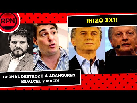 El FUERTISIMO Pedido de Bernal tras la denuncia a Juan Jose Aranguren por el robo con el tarifazo