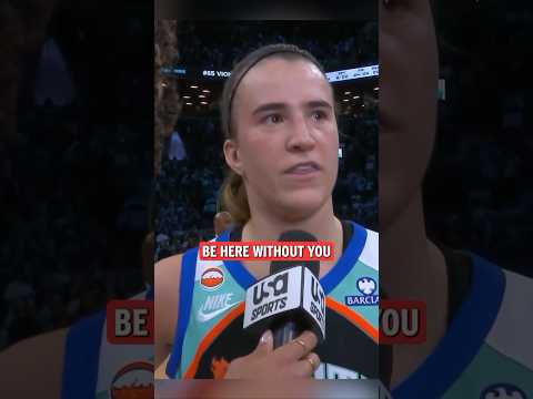 Sabrina Ionescu after HISTORIC upset, #<strong>8</strong> beats #1 for 1ST <strong>TIME</strong>| New York Liberty playoffs basketball