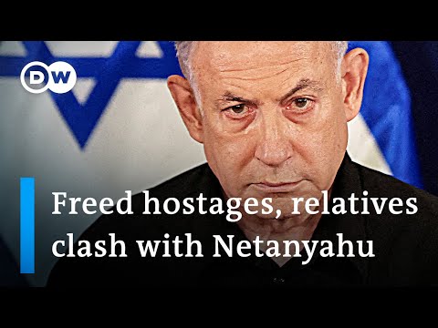 Growing anger of relatives of Hamas captives with Israel's Prime Minister Netanyahu | DW News