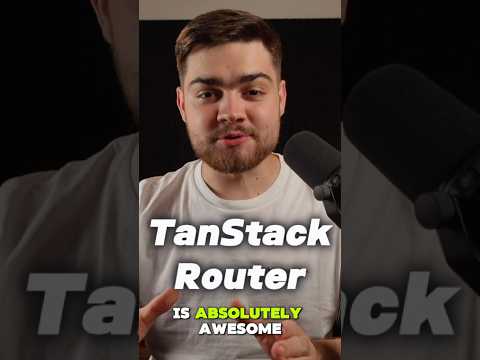 TanStack Router is AWESOME #reactjs #javascript