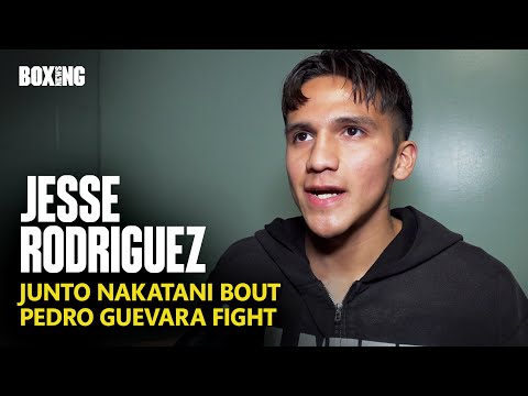 Jesse Rodriguez On Potential Junto Nakatani Fight