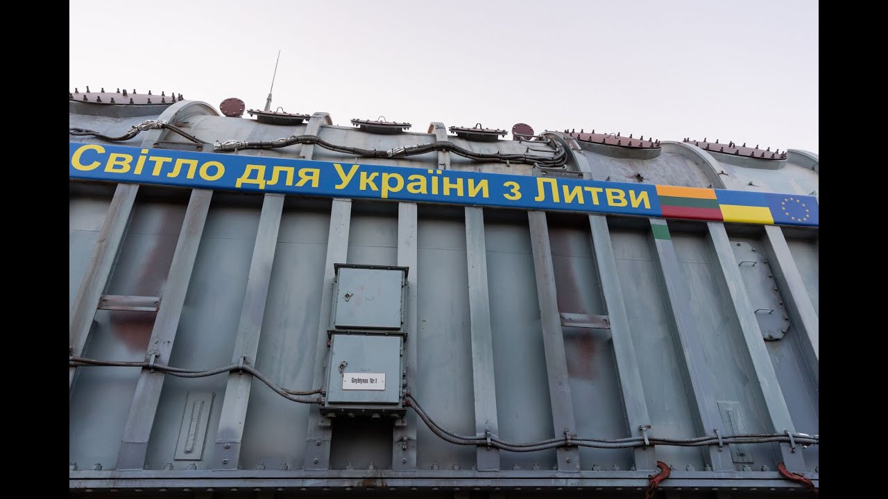"Litgrid" support has reached Ukraine: an autotransformer will provide electricity to...