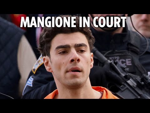 LIVE Luigi Mangione in court for murder and terror charges after CEO killing