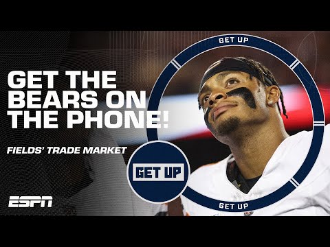 Talking Justin Fields' future  Which teams should get on the phone with the Bears? ️ | Get Up video clip