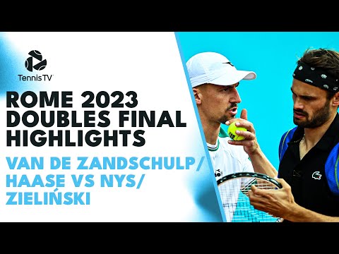 Van de Zandschulp/Haase vs Nys/Zieliński | Rome 2023 Doubles Final Highlights