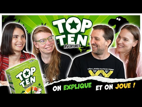 Top Ten Aventures, on explique et on joue (avec les éditeurs)
