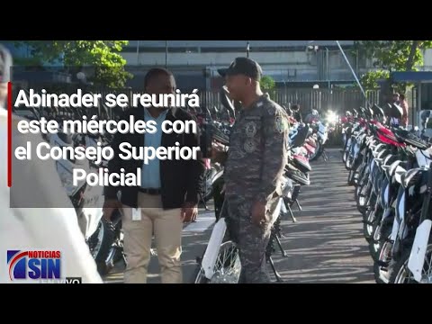 Abinader se reunirá este miércoles con el Consejo Superior Policial