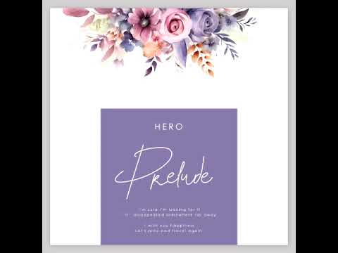 【HERO】2024/08/01 New Single Prelude