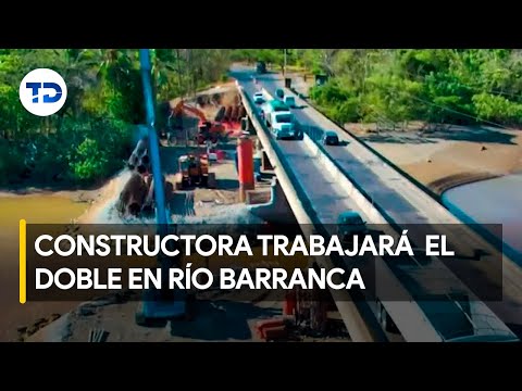 Obras en Ri?o Barranca: empresa constructora trabajara? a doble turno