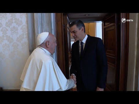 El Papa Francisco se reunió con el Presidente de España, Pedro Sánchez en el Vaticano