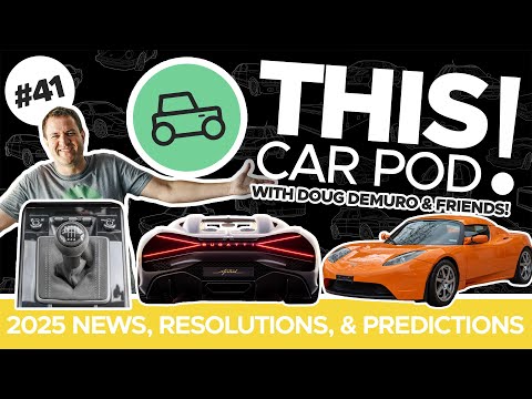 Doug DeMuro Podcast: Electric Trucks, Manual Transmission Decline & Bugatti Speed Record