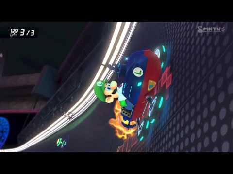 Wii U - Mario Kart 8 - Electrodrome