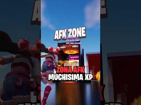 LA MEJOR ZONA AFK 😱👻 NUEVO MAPA XP #Fortnite #mapaxp #UEFN #chapter7