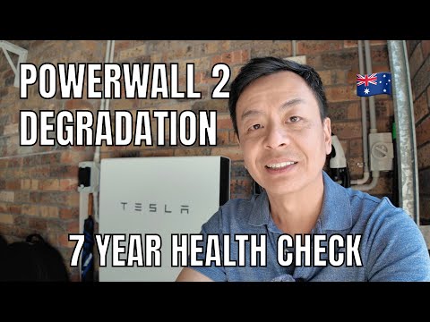 Tesla Powerwall 2 Battery Degradation Health and Warranty Update