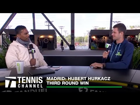 Hubert Hurkacz Discusses 5 Years Eating Plant Based | 2024 Madrid Third Round