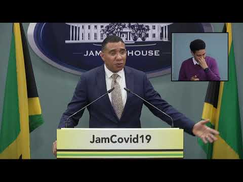 Prime Minister Andrew Holness News Conference | May 26, 2020