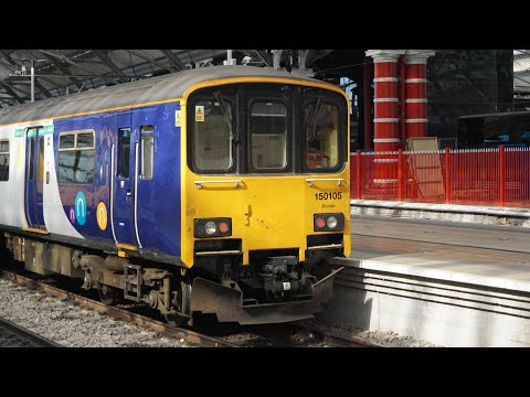 A Northern Class 150 departs Liverpool Lime Street (26/09/20)