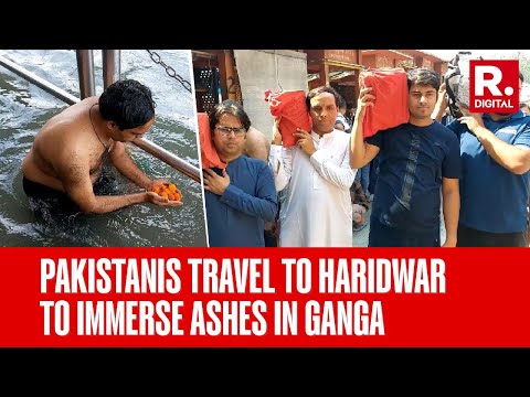 From Pakistan To Haridwar: Man Undertakes Spiritual Journey To Immerse Father's Ashes In Ganga