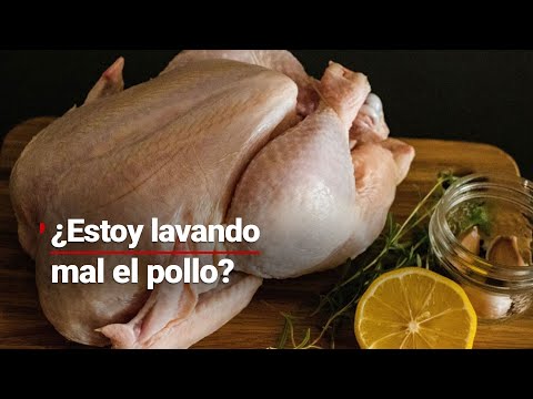 ¡CUIDADO! ¿El síndrome de Guillain-Barré se da por lavar el pollo?