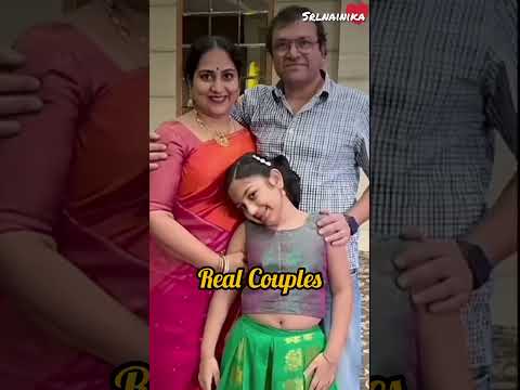 Serial Actors Real Husband & wife🥰🥰 #serialactress #couples #suntv #trendingserial