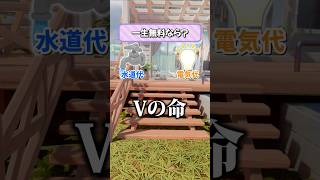 水道代or電気代みんなはどっち派？？？【究極の二択】#vtuber #funny #shorts