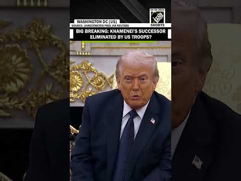 “Another hit on new leadership…’ Trump hints at US wiping out Khamenei’s successor in latest strike