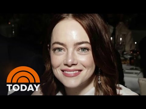 Photo of Emma Stone eating potpie goes viral as hilarious meme