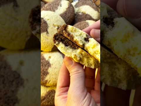 بسكويت شورت بريد سهل التحضير، طري ولذيذ! 🍪Short biscuit #cookies #recipe #chocolate #shortvideo