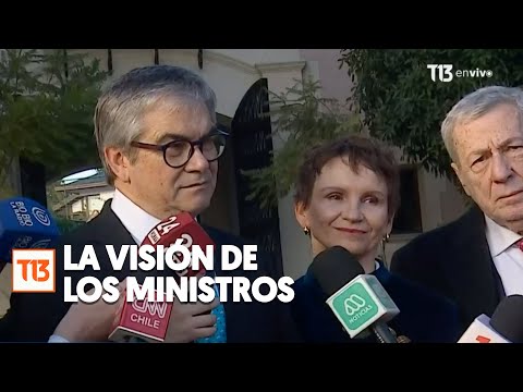 Mario Marcel y Carolina Toha? adelantan la Cuenta Pu?blica de Gabriel Boric