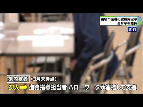 売り手市場続く　三重の高校生就職内定率99％超