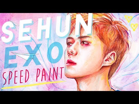 EXO SEHUN SPEED PAINT | "Anima" by EXOLIGHTLY