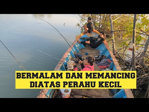 Bermalam dan memancing di sungai lanjaman spot fishing