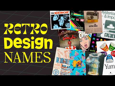 10 Retro Design Names You've Been Looking For