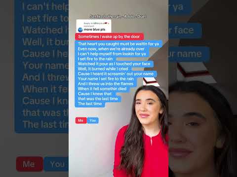 Sing this? Set fire to the Rain Adele Challenge #shorts