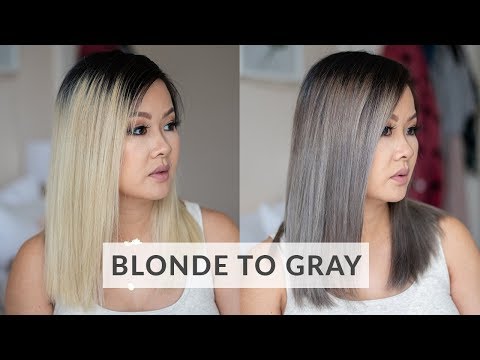 Blonde to Gray with L'Oréal Dialight
