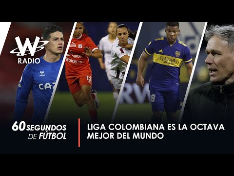 Liga colombiana es la octava mejor del mundo: IFFHS