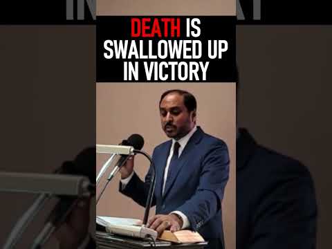 Death is Swallowed Up in Victory - Pastor Rom Prakashpalan Sermon #shorts #christianshorts #Jesus