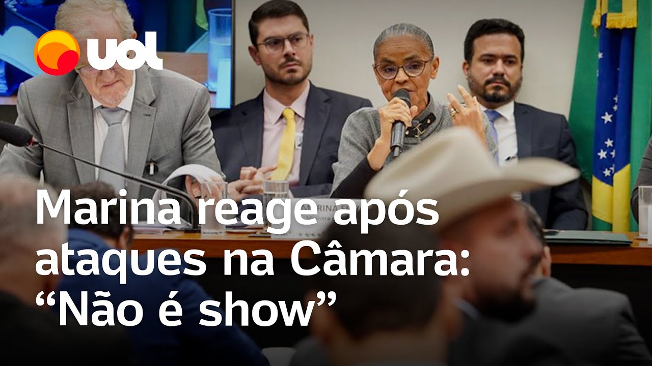 Marina rebate ataques de deputados na Câmara Forma ofensiva de se dirigir a uma mulher vídeo