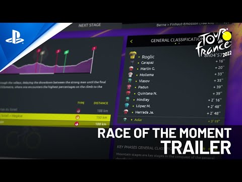 Tour de France 2022 - Race of the Moment Trailer | PS5 & PS4 Games