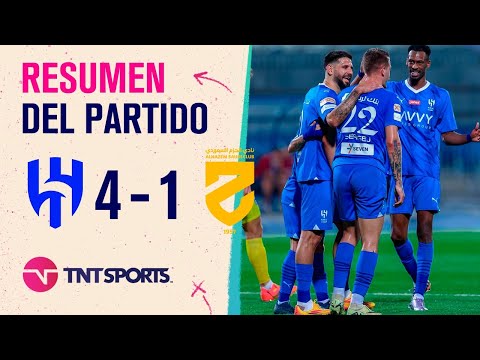 Al Hilal GOLEÓ y gritó CAMPEÓN  | #Al Hilal 4-1 #Al Hazem | Resumen