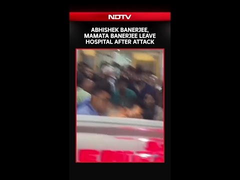 Abhishek Banerjee, Mamata Banerjee Leave Hospital After Attack