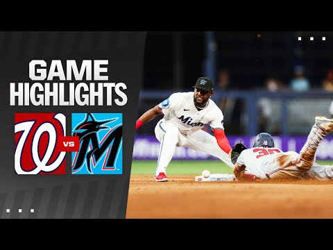 Nationals vs. Marlins Game Highlights (4/29/24) | MLB Highlights