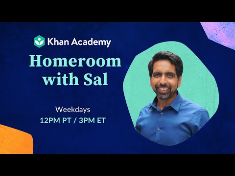 Ask Sal Anything - Homeroom with Sal - Friday, May 29