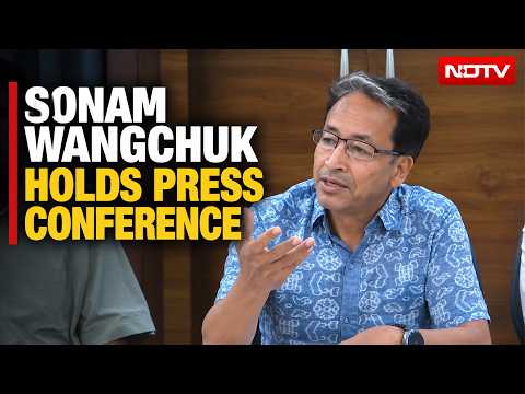 Sonam Wangchuk LIVE | Sonam Wangchuk Holds Press Conference | Article 371 For Ladakh