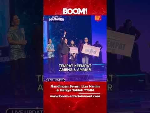 Gandingan Serasi, Liza Hanim & Marsya Takluk TTMM. #boom #boomentertainment #lizahanim #marsya #ttmm