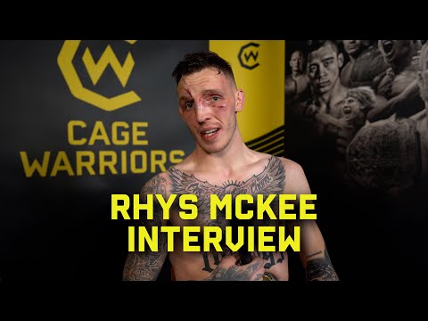 Rhys McKee CW 140 post-fight interview