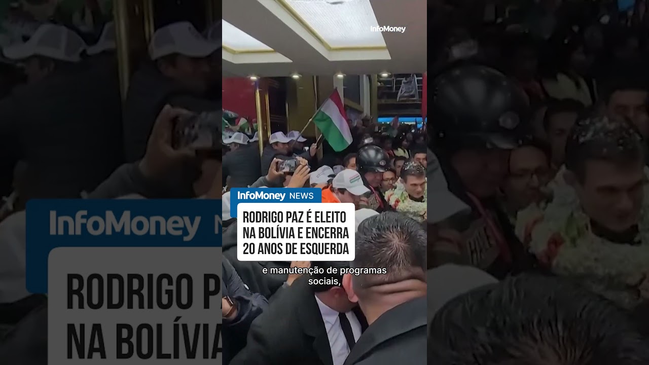 Rodrigo Paz é eleito na Bolívia e encerra 20 anos de governos de esquerda