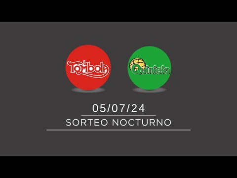 Sorteo Nocturno de Quiniela y Tómbola -05/07/2024