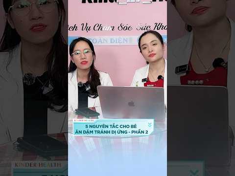 5 tips ăn dặm cực dễ cho bé Phần 2 #KinderHealth #AnDam #ChamSocTreEm #shorts